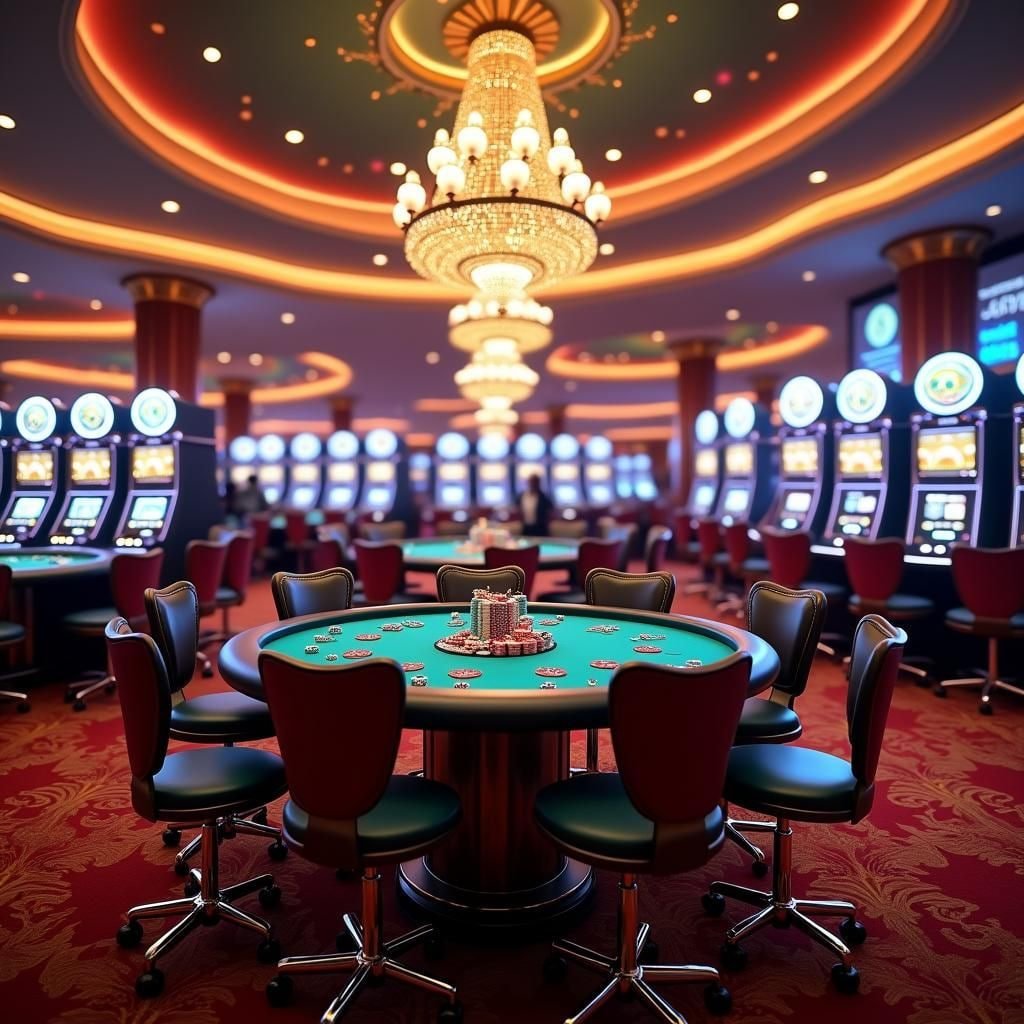 dj699 Live Casino Baccarat နှင့် Dealer ကစားနေသောမြင်ကွင်း